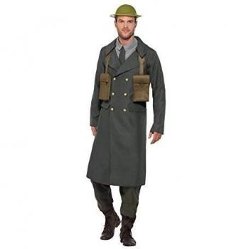 Smiffy's 47243L WW2 British Office - Disfraz para hombre, talla L