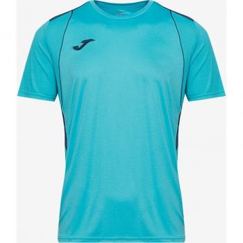 CHAMPIONSHIP VII SHORT SLEEVE T-SHIRT FLUOR TURQUOISE-NAVY JOMA
