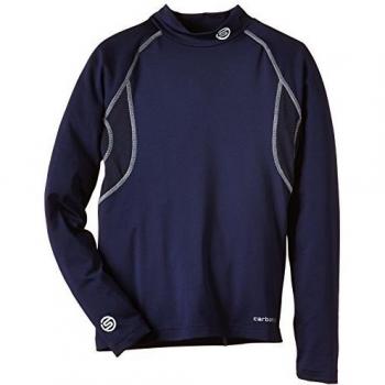 Skins Carbonyte Youth Thermal Top Long Sleeve MCK Neck - Prenda, color azul, talla s