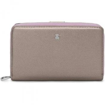 Billetera TOUS New Dubai Saffiano Tri-Plata