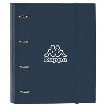 Carpeta 4 anillas 35mm con recambio Kappa Dark Navy
