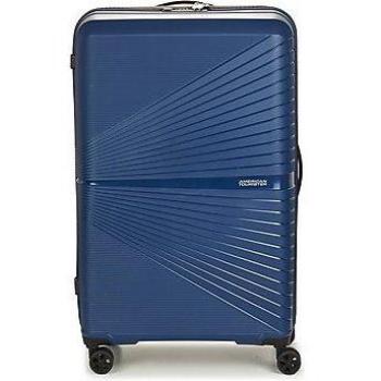 American Tourister AIRCONIC SPINNER 77/28 TSA Hard Suitcase in Marine, Large size, Unisex, Blue