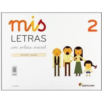 MIS LETRAS 2 CON ENLACE INCIAL VERSION PAUTA - 9788468012018 - Varios Autores