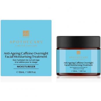 Dr Botanicals Anti-Ageing Caffeine Overnight Facial Moisturising Treatment 50ml