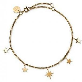 Rosefield Pulsera MUSBR-J229 para Mujer, Dorada de Acero Inoxidable