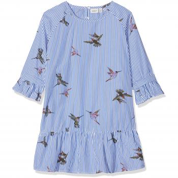 NAME IT Nkfliber 3/4 Tunic, Blusa para Niñas, Multicolor