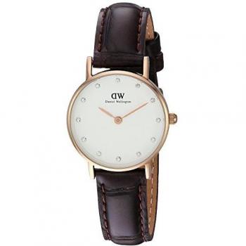 Daniel Wellington Womens Analogue Quartz Watch with Leather Strap 0902DW