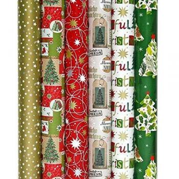 CAJA DE 60 ROLLITOSNAVIDAD 70cmx2m 80gr
