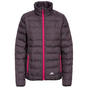 Trespass Julianna - Chaqueta de Peso Ultraligera con Acolchado de plumón para Mujer, Julianna, Mujer, Color Negro, tamaño Medium