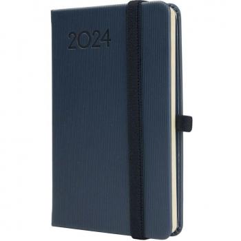 Agenda Finocam Anual 2024 Textura M2 SVH Azul