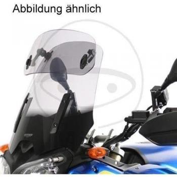 Cupula MRA X-Creen-Touring gris ahumado YAMAHA FZ 6 R 10, YAMAHA XJ 6 DIVERSION F 10- La pantalla deflectora X-Creen se compone de una pantalla base y un espoiler X-Creen que se puede ajustar de muchas maneras. El volumen de suministro incluye dos version