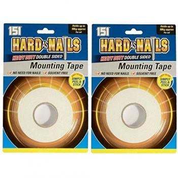 Duro Como clavos Heavy Duty cinta de montaje de doble cara - 24 mm x 5 m