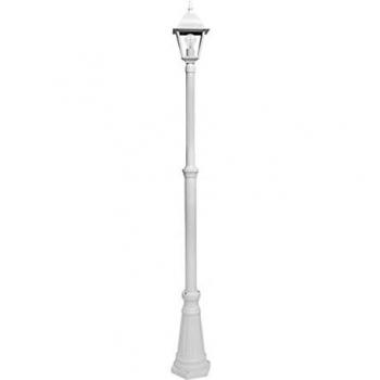 Farola exterior Spica 1xE27 blanco