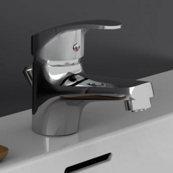 Grifo mezclador de lavabo SCHÜTTE ORAZI cromado de baja presión