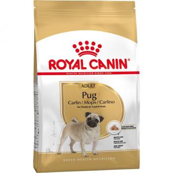Royal Canin Carlino Adult 7,5 kg - Alimento seco para perros adultos de raza Carlino, formulado específicamente para satisfacer las necesidades nutricionales de esta raza, con ingredientes que promueven la salud de la piel y el pel