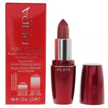 PUPA Milano Volume Enhancing Lipstick 301 Coral Pink - Barra de labios volumizante, acción rápida, 3.5 ml