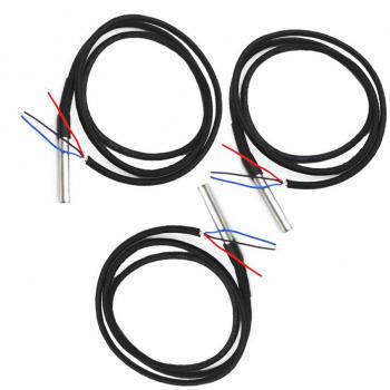Sensores de temperatura digitales a prueba de agua con cable de resistencia térmica para Arduino / Refrigeración del auto DS18b20 - 3 piezas