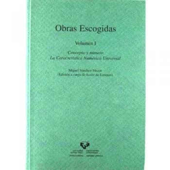 OBRAS ESCOGIDAS I CONCEPTO NUMERO CARACTERISTICA NUMERICA