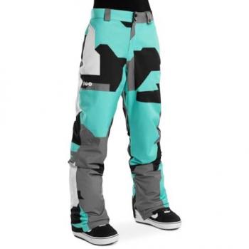 Pantalones de Esquí y Nieve Turquesa Mujer SIROKO P1-W Sleet XS
