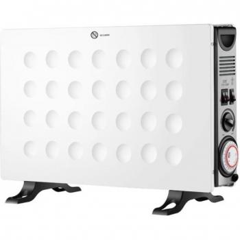 Calefactor Eléctrico Convector Turbo 2000W con Temporizador Blanco