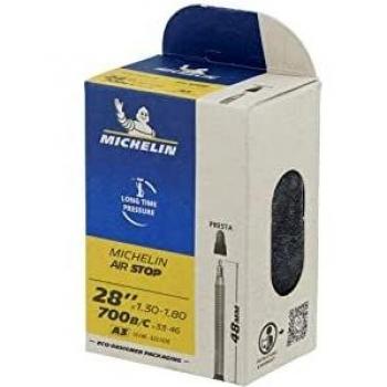 Michelin Camara A3 Airstop 28x1.30-1.80 Standar Válvulas, Sport, Negro (Negro), 48