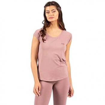 Camiseta Ditchil Ts1010-515 para mujer en color rosa, corta de manga, modelo Ease Short Sleeve T-shirt Rosa L