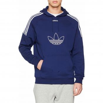adidas Flock Hoody Sweatshirt, Hombre, Dark Blue, M