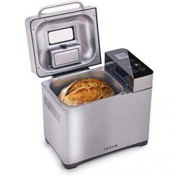 CREATE / PANIFICADORA DEPAN 710-IK / Panificadora Automática, 750W, LCD, 17 Programas Automáticos para Bizcochos, Masas, Mermeladas,Yogur, Digital, Incluyen Accesorios, Capacidad de 900 Gramos