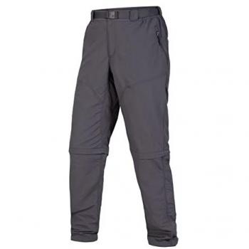 Pantalón largo desmontable Endura Hummvee ciclismo hombre gris oscuro (M)