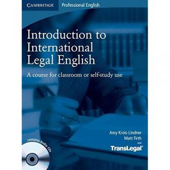 Introduction to International Legal English Student's Book with Audio CDs