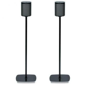 Flexson Floorstand for Sonos Play 1 Speaker - Black (Pair)