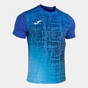 Camiseta Joma Elite VIII Manga Corta Hombre Azul Royal S