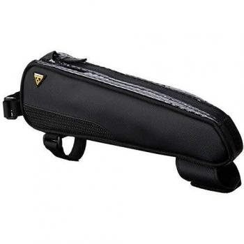 TOPEAK Bolsa para Bicicleta Fastfuel Tribag, para el Cuadro, Color Negro, tamaño 29x5.5x8.5 cm, 0.7 L
