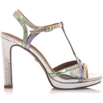 Sandalias de tacón Mariamare 68434 plateado