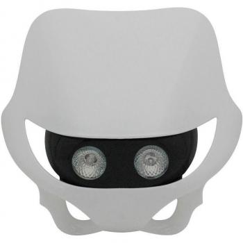 NC Tete DE Fourche 50 A BOITE Replay Enduro HALOGENE 2x20W Blanc