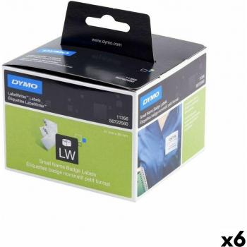 Etiquetas para Impresora Dymo LW11356 89 x 41 mm Blanco (6 Unidades)