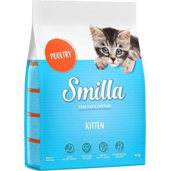 Smilla Kitten - 4 kg: Alimento completo y equilibrado para gatitos con ave, ¡Oferta especial 3 + 1 gratis!