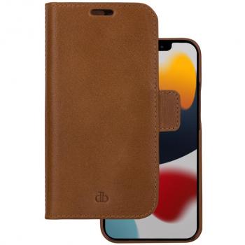 dbramante1928 Lynge - Estuche de Cuero Genuino para iPhone 13 Pro Max 6.7 - Bronceado