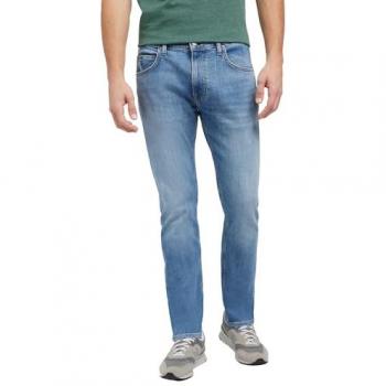 Lee Rider Slim Fit Stretch Jeans for Men - Blue (Lighthouse) 33/32