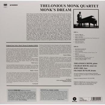 Thelonious Monk - Monk's Dream Deluxe 180g Vinyl LP with Bonus Track