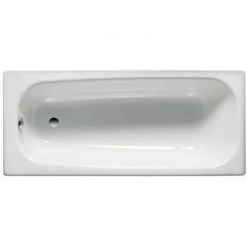 Bañera de acero rectangular Contesa 120x70 Roca blanca