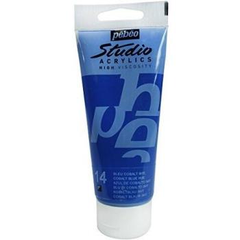 Pintura Acrílica Opaca Pébéo Azul Cobalto 100 ml