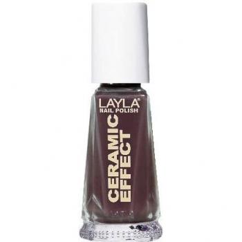 Layla Ceramic Effect Nail Polish Elegant Mud