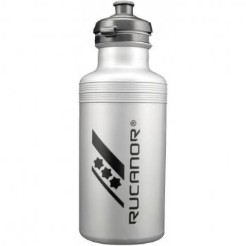 Rucanor - Botella de agua plateado/negro Talla:500 ml