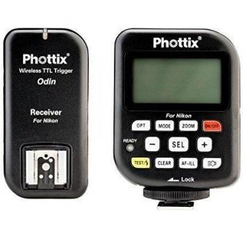 Phottix Odin - Emisor/receptor de disparador inalámbrico para Nikon