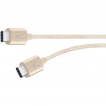 Belkin F2CU041BT06GLD USB cable 1.8 m USB C Male Gold