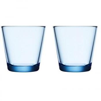 Iittala 1024679 Kartio para beber, cristal, aqua azul
