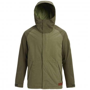 Burton Hill Top – Chaqueta de Snowboard, otoño/Invierno, Hombre, Color Clover/Forest Night, tamaño Small