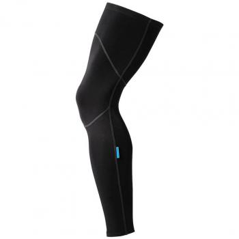 SHIMANO Textil Perneras SH TERMICAS NEG T-M - Perneras, Unisex Adulto, Negro -