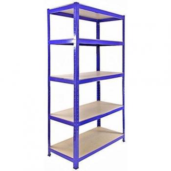 Monster Racking - Estanterìa T-Rax de Acero Sin Tornillos Azul 90cm x 45cm x 180cm